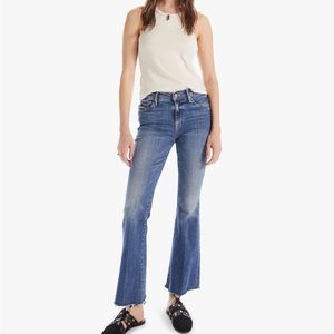 New Mother Jeans-Weekender Fray-Size 28